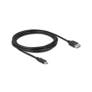 Delock USB2.0 cable EASY USB C-A, 3.0m, EASY USB, beidseitig einsteckbar, black  Delock USB2.0 cable EASY USB C-A, 3.0m, EASY USB, beidseitig einsteckbar, black