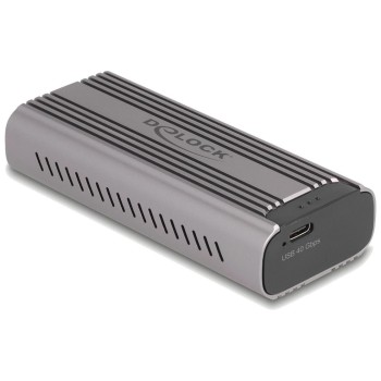 Delock M.2 NVMe SSD Gehäuse USB-C, 40Gbps, Thunderbolt4, M.2 Key M Slot, PCIe SSD Delock M.2 NVMe SSD Gehäuse USB-C, 40Gbps, Thunderbolt4, M.2 Key M Slot, PCIe SSD