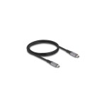 Delock Câble USB4 40 Gbps PD 3.1 240 W USB C - USB C 1 m