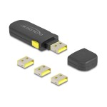 Delock Kit de blocage de port USB Connecteur USB A - Prise USB A
