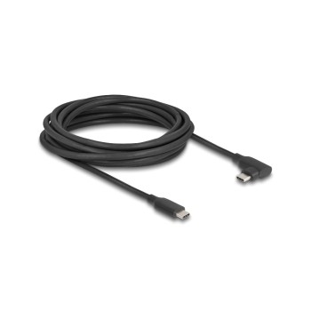 Delock AOC USB cable, 8k, Typ C-C, 5m, 10Gbps, 60W, PD3.0, gewinkelt Delock AOC USB cable, 8k, Typ C-C, 5m, 10Gbps, 60W, PD3.0, gewinkelt