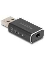 Delock USB Gaming DAC 24Bit/96kHz Prise de 3,5 mm/USB 2.0/USB-A