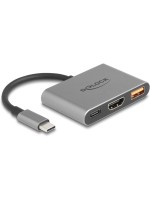 Delock Adaptateur USB type C - HDMI/USB Type-A/USB type C