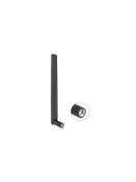 Delock WLAN Antenne, 2-4dBi, WiFi 7, RP-SMA, Dualband 2.4 Ghz 5Ghz, Kippgelenk