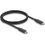 Delock Câble USB4 80 Gbps coaxial PD3.1, 240W, 16K 60 Hz USB - USB 1 m