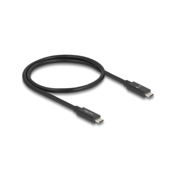 Delock USB4 80 Gbps koaxial 0.5m, USB PD3.1, 240W, 16K 60 Hz, E-Marker Delock USB4 80 Gbps koaxial 0.5m, USB PD3.1, 240W, 16K 60 Hz, E-Marker