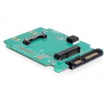 Delock mSATA pour SATA Adapter, Betrieb von mSATA Geräten an 2.5