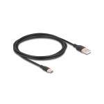 Delock Câble USB 2.0 Silicone USB A - USB C 2.5 m