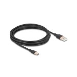 Delock Câble USB 2.0 Silicone USB A - USB C 4 m