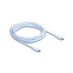 Delock Câble USB 2.0 Silicone USB C - USB C 4 m