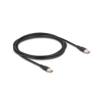 Delock Câble USB 2.0 Silicone USB C - USB C 2.5 m