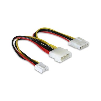 câble Stromversorgung Y-câble / Weiche, intern von 5 1/4 câble Stromversorgung Y-câble / Weiche, intern von 5 1/4