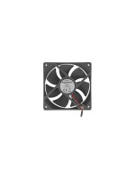 Delock Case ventilator 92x92x25mm, 24V, Axiallüfter, black , 24V DC