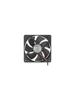 Delock Case ventilator 120xx120x25mm, 24V, Axiallüfter, black , 24V DC