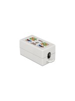 Delock Cat.6 Verbindungsmodul, ungeschirmt, RJ45 for RJ45 Buchse, waserfest, blue