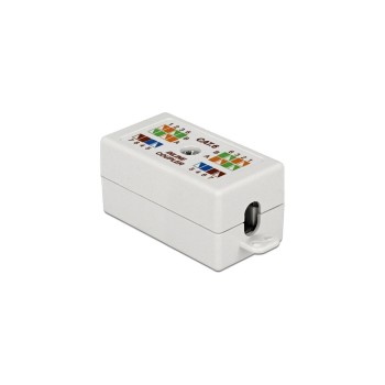 Delock Cat.6 Verbindungsmodul, ungeschirmt, RJ45 for RJ45 Buchse, waserfest, blue Delock Cat.6 Verbindungsmodul, ungeschirmt, RJ45 for RJ45 Buchse, waserfest, blue