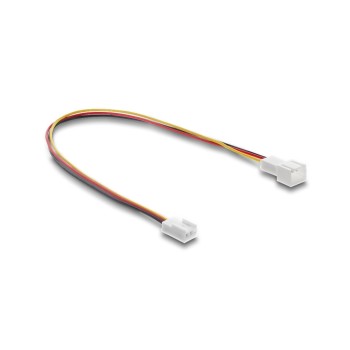 Delock Verlängerungscable, 3 Pin, 30cm, Stecker for Buchse, for Ventilator