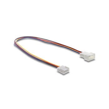Delock Verlängerungscable, 4 Pin, 30cm, PWM, Stecker for Buchse, for Ventilator