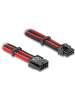 Delock Verlängerungscable 80975, 8P-6+2P, 30cm, 8 Pin Stecker for 6+2 Pin PCIe Buchse