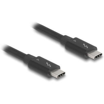 Delock Thunderbolt4-Kabel C-C, 1m, 240W, 40Gbps, 8K@60Hz, PD3.1