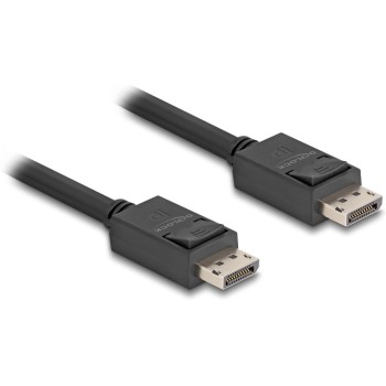 Delock DisplayPort cable 16K 60Hz, 1.8m, 80 Gbps, DP2.1 Delock DisplayPort cable 16K 60Hz, 1.8m, 80 Gbps, DP2.1
