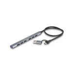 Delock USB-C Hub, 7 Port, 6xUSB-A 2.0, 1xUSB-A 3.2