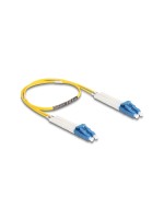 Delock Câble patch à fibre optique Singlemode LC – LC, OS2, Duplex, 0.5 m