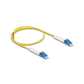 Delock LWL Duplex patch cable, OS2, 1m, Singlemode 9/125µm, LC-LC, winkelbar Delock LWL Duplex patch cable, OS2, 1m, Singlemode 9/125µm, LC-LC, winkelbar