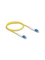 Delock Câble patch à fibre optique Singlemode LC – LC, OS2, Duplex, 2 m