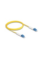 Delock Câble patch à fibre optique Singlemode LC – LC, OS2, Duplex, 3 m