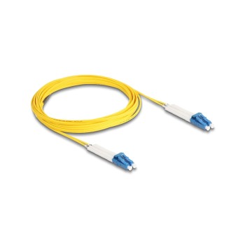 Delock LWL Duplex patch cable, OS2, 5m, Singlemode 9/125µm, LC-LC, winkelbar Delock LWL Duplex patch cable, OS2, 5m, Singlemode 9/125µm, LC-LC, winkelbar