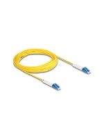 Delock Câble patch à fibre optique Singlemode LC – LC, OS2, Duplex, 10 m