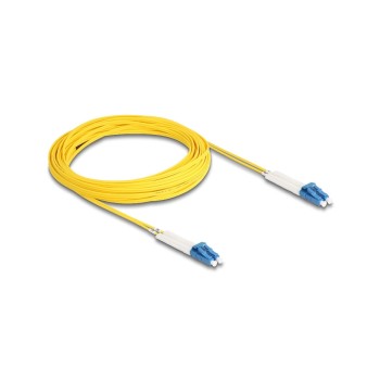 Delock LWL Duplex patch cable, OS2, 10m, Singlemode 9/125µm, LC-LC, winkelbar Delock LWL Duplex patch cable, OS2, 10m, Singlemode 9/125µm, LC-LC, winkelbar