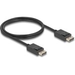 Delock DisplayPort Kabel 16K 60Hz, 1.0m, 80 Gbps, DP2.1