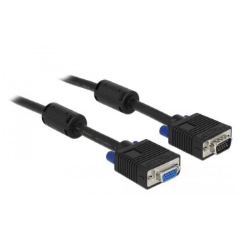 Monitorverlängerungscable VGA, M/F,15 Meter, Stecker-Buchse, 2xFerritkern, 15Pin Monitorverlängerungscable VGA, M/F,15 Meter, Stecker-Buchse, 2xFerritkern, 15Pin