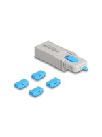 Delock Kit de blocage de port HDMI 4 pièces avec outil de fermeture