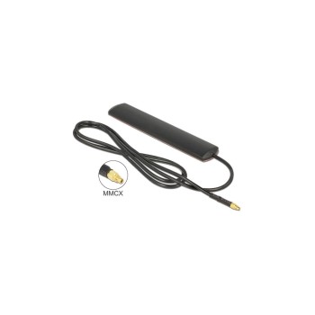 Delock LTE Antenne MMCX Stecker 3 dBi, 3 dBi, omni, black , Klebemontage, 0,9m Delock LTE Antenne MMCX Stecker 3 dBi, 3 dBi, omni, black , Klebemontage, 0,9m