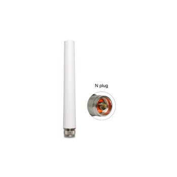 Delock LTE Antenne N Stecker 2,5 dBi, 2,5 dBi, omni, starr, white, outdoor Delock LTE Antenne N Stecker 2,5 dBi, 2,5 dBi, omni, starr, white, outdoor