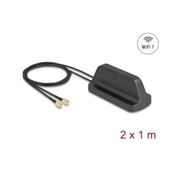 Delock Antenne RP-SMA 4 dBi Rayonnement omni directionnel Delock Antenne RP-SMA 4 dBi Rayonnement omni directionnel