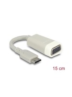 Monitorkonverter Mini-C HDMI for VGA, grey, 15cm