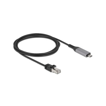 Delock USB-Kabel C-RJ45, 2m, Gigabit 10/100/1000, USB-C zu RJ45 Delock USB-Kabel C-RJ45, 2m, Gigabit 10/100/1000, USB-C zu RJ45