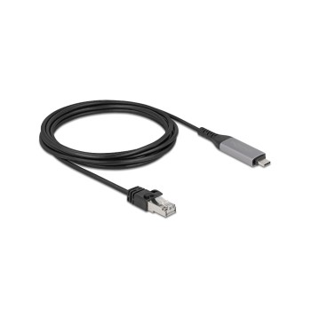 Delock USB-Kabel C-RJ45, 3m, Gigabit 10/100/1000, USB-C zu RJ45 Delock USB-Kabel C-RJ45, 3m, Gigabit 10/100/1000, USB-C zu RJ45