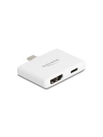 Delock Adaptateur USB Type-C HDMI, 4K, 60 Hz, transfert de données USB-C, PD 94 W