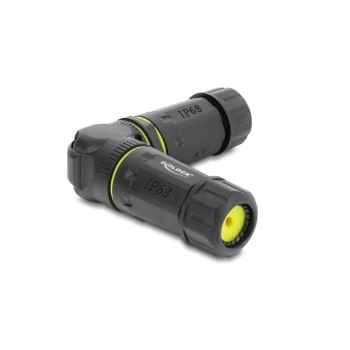 Delock Kabelverbinder RJ45, Buchse zu Buchse, Cat.6, M23 x 1.5 mm Delock Kabelverbinder RJ45, Buchse zu Buchse, Cat.6, M23 x 1.5 mm