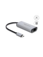 Delock Adaptateur réseau USB Type-C, LAN 10 Gigabits, 1 x RJ45