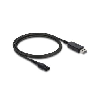 Delock OneBlade 360 Face + Body, USB, 4.3 V, 1 m, 24 AWG, schwarz