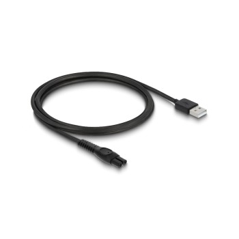 Delock USB Ladekabel, 5 V, 1 m, für Elektrorasierer