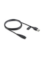 Delock Câble de recharge USB 5 V, 1,2 m, noir