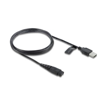 Delock USB Ladekabel, 5 V, 1.2 m, Schwarz