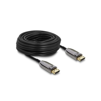 Delock DisplayPort 2.1, Aktiv, Optisch, 8K, 60 Hz, 40 Gbps, 20 m
